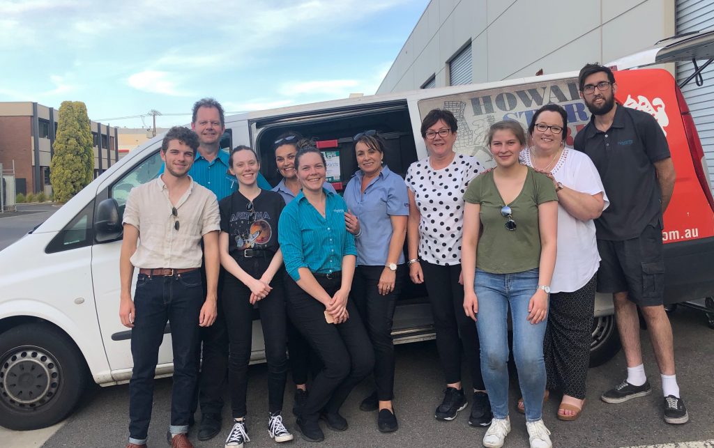 The Howards Storage World Mile End team