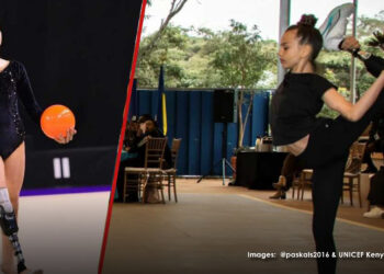 10-year-old gymnast who lost her leg in a missile attack completes ‘Dance of Freedom tour’